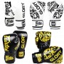 Fairtex BGVGL1 "Glory" Боксерские Перчатки Тайский Бокс Шнурки Черные